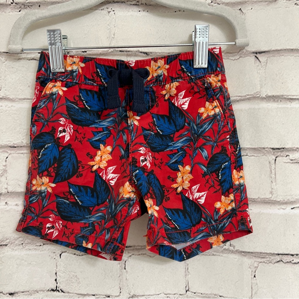 Tommy Hilfiger Babies' Tropical Print Pull-On Short 6-9 mo